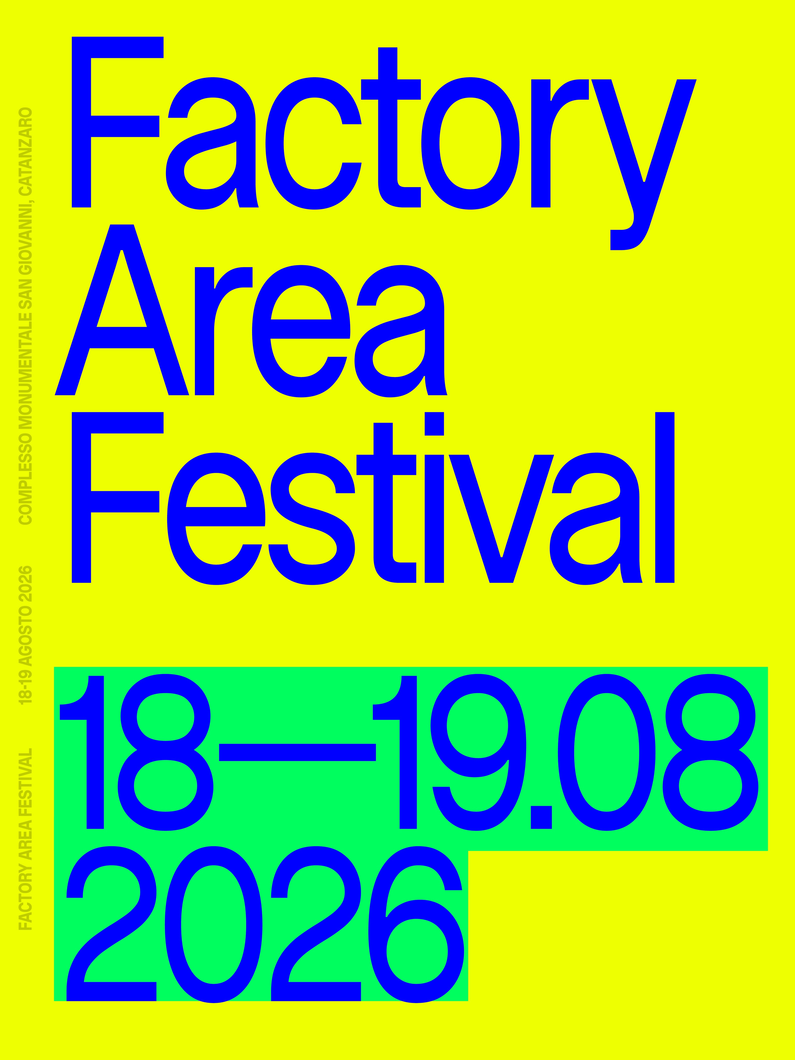 Factory Area Festival