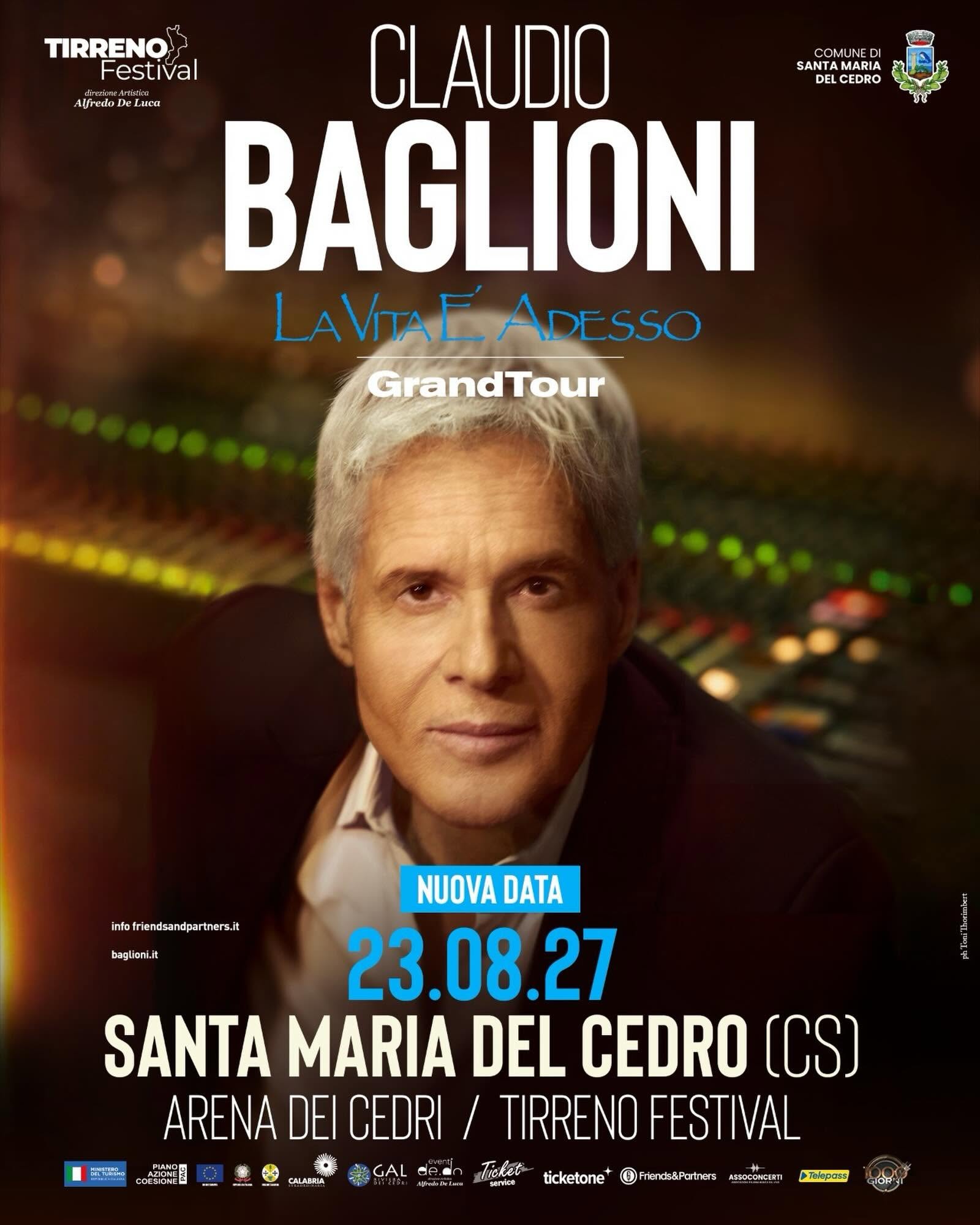 Tirreno Festival | Claudio Baglioni