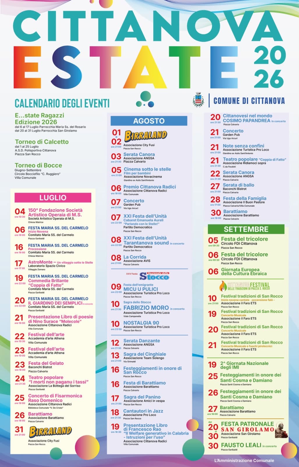 Estate a Cittanova