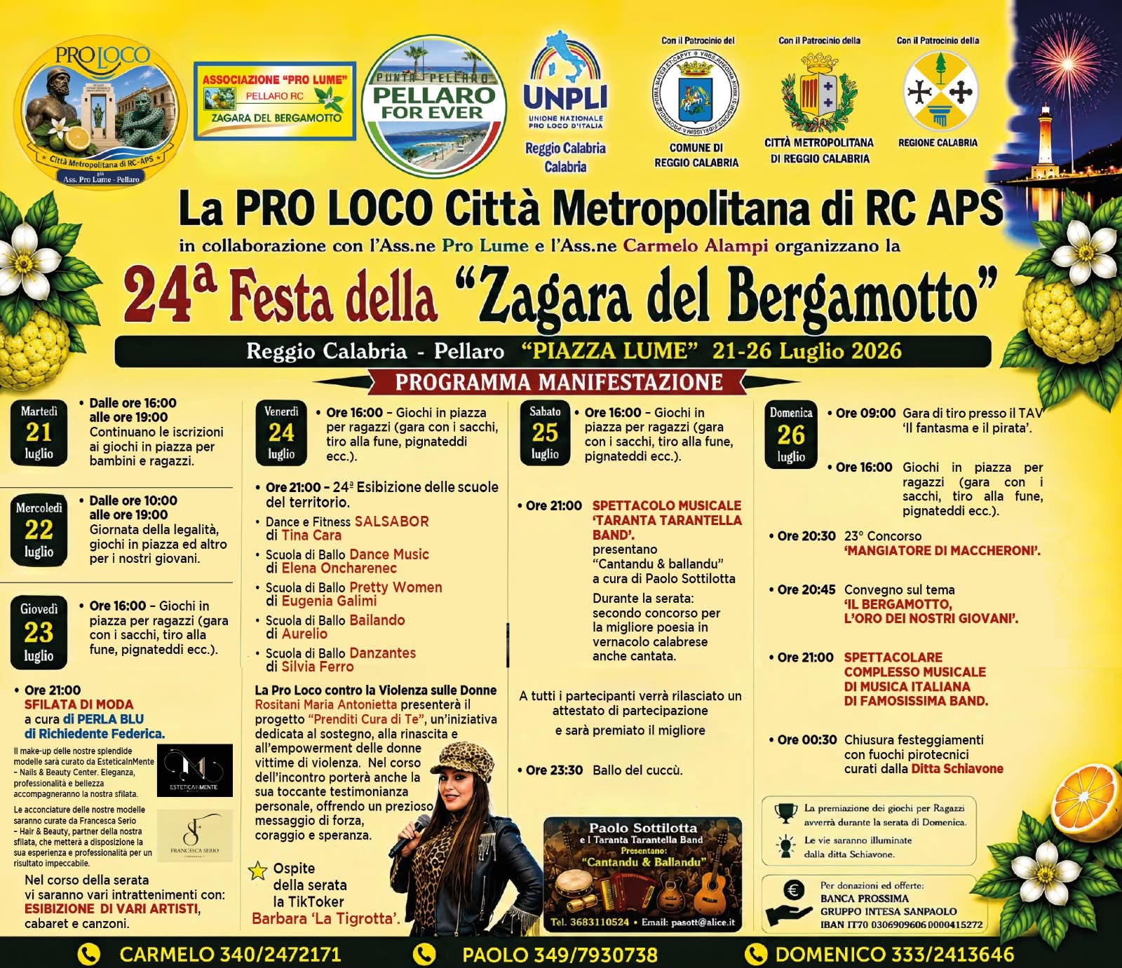 Festa della Zagara del Bergamotto