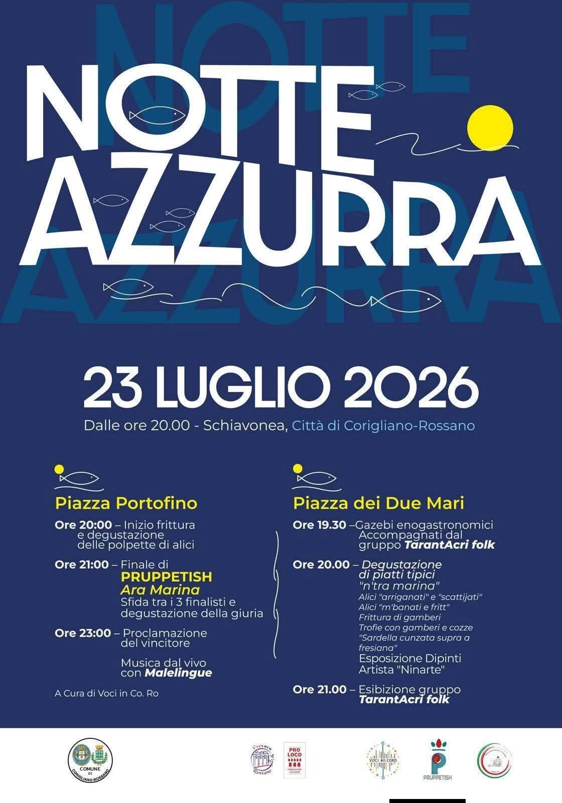 Notte Azzurra a Schiavonea