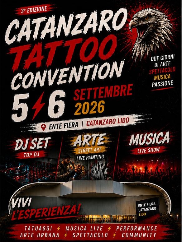 Catanzaro Tattoo Convention 2026