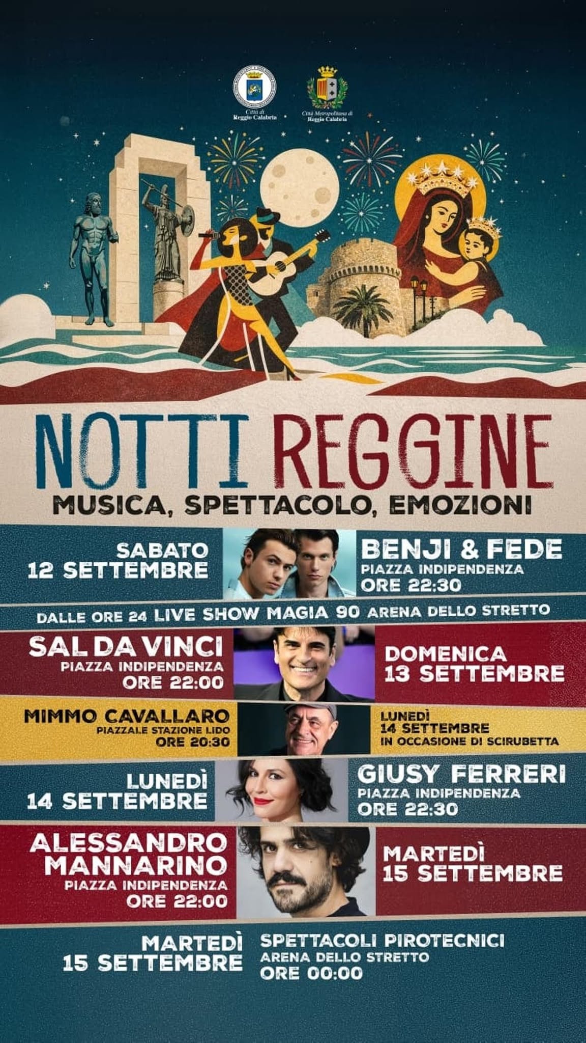 Notti Reggine 2026