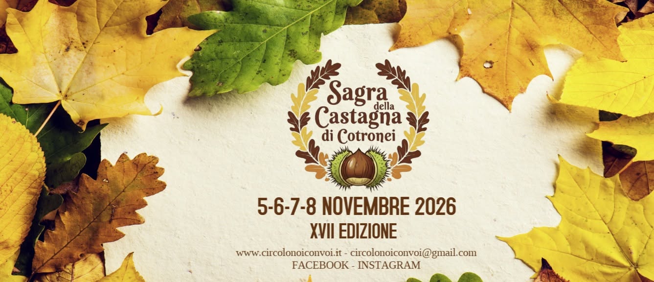 locandina Sagra della Castagna di Cotronei