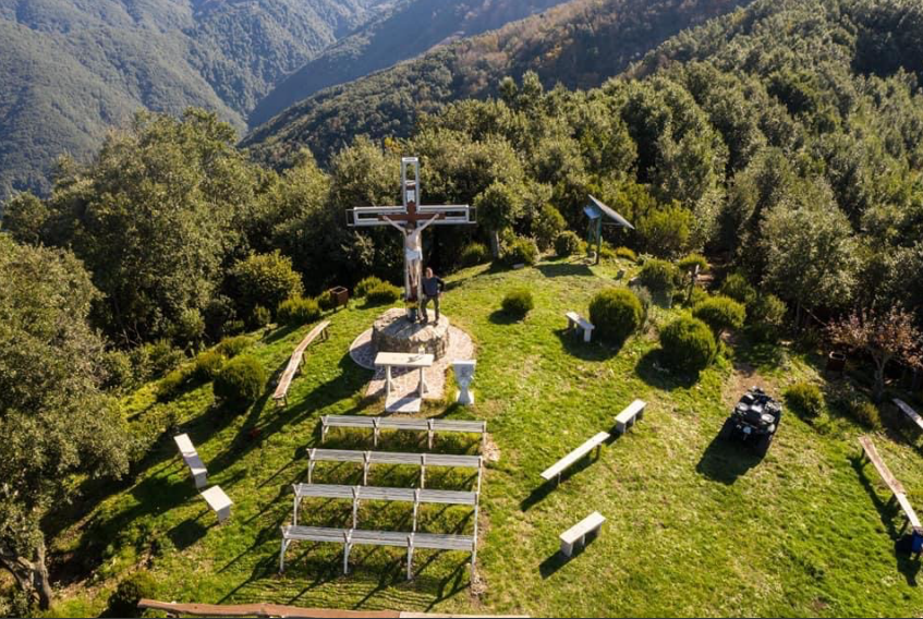 Monte Cuccudo statua