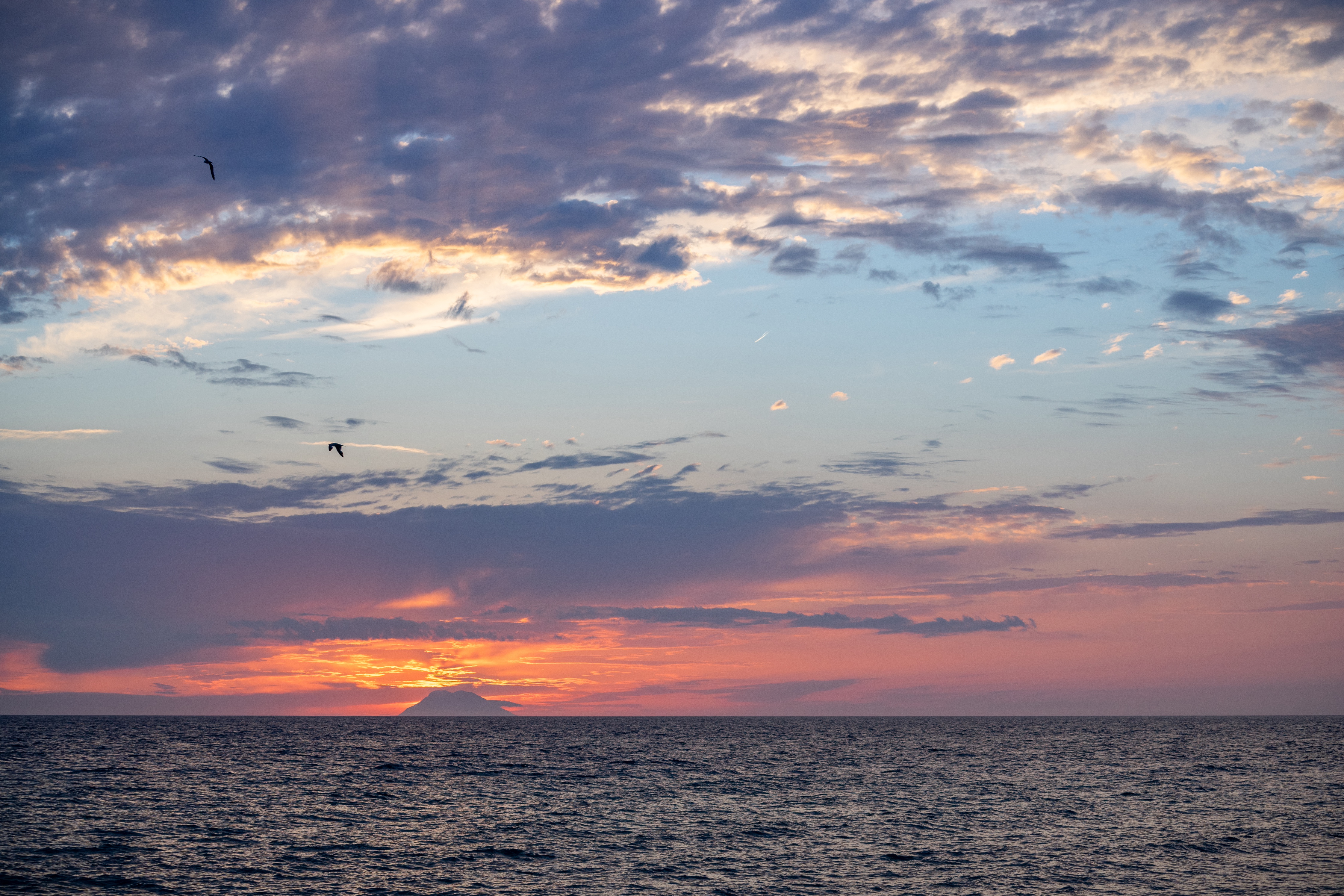 Bagnara tramonto Eolie