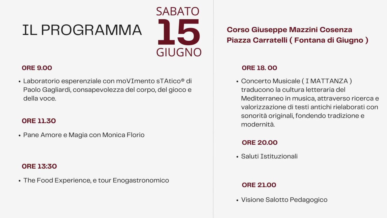 programma cosenz'art